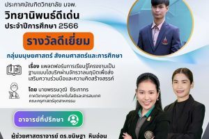 คณะครุศาสตร์อุตสาหกรรม ขอแสดงความยินดีกับนักศึกษา และอาจารย์ที่ปรึกษา ที่ได้รับคัดเลือกวิทยานิพนธ์ดีเด่น ประจำปีการศึกษา 2566 จากบัณฑิตวิทยาลัย มจพ.