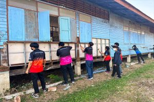 จัดโครงการค่ายจิตอาสาพัฒนาเพื่อน้อง ภาควิชาครุศาสตร์โยธา 1