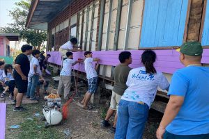 จัดโครงการค่ายจิตอาสาพัฒนาเพื่อน้อง ภาควิชาครุศาสตร์โยธา 4