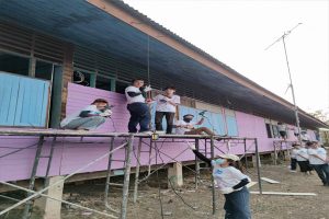 จัดโครงการค่ายจิตอาสาพัฒนาเพื่อน้อง ภาควิชาครุศาสตร์โยธา 7