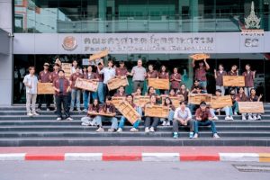 ภาควิชาครุศาสตร์โยธา คณะครุศาสตร์อุตสาหกรรม จัดกิจกรรมบูรณาการทักษะวิชาชีพกับการเรียนรู้ด้านการสอนในการทำล้อเลื่อนสำหรับถวายภัตตาหารและถวายให้กับวัดมัชฌันติการาม